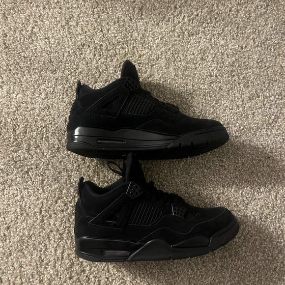 Air Jordan 4 Black Cat, Size 10, Black